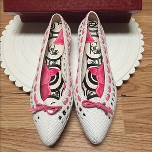 Kenzo Unique Stylish Heels Size 37 euro U.S 6.5